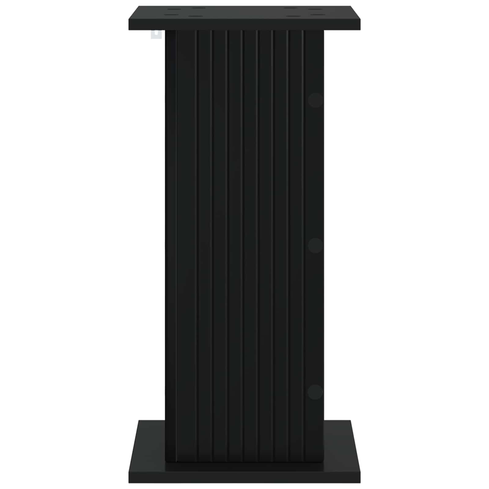 Stalak za biljke Crna 30,5 x 30 x 60,5 cm Konstruirano drvo