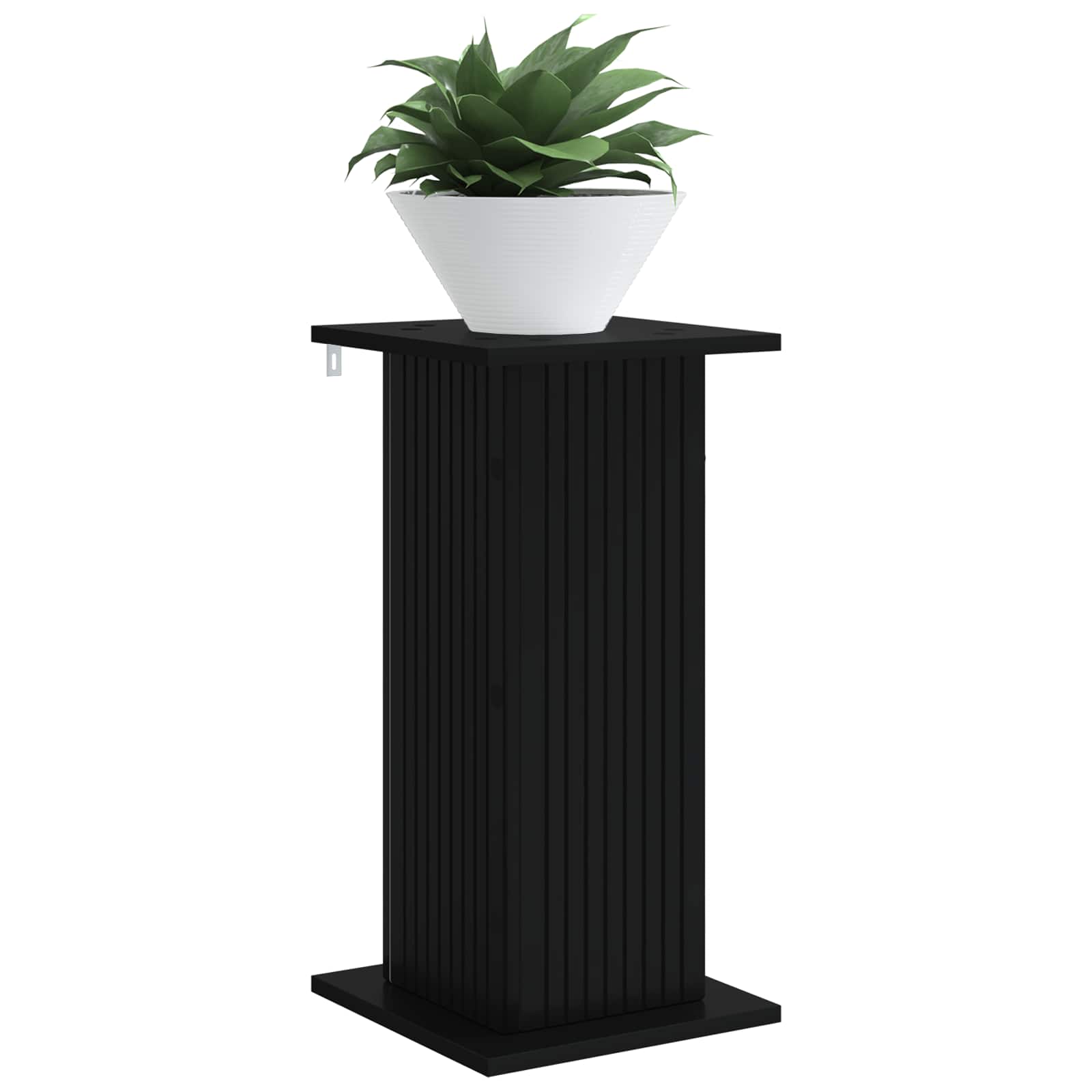 Stalak za biljke 2 pcs Crna 30,5 x 30 x 60,5 cm