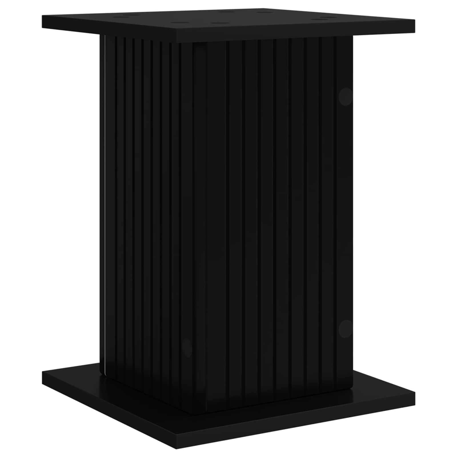 Stalak za biljke 2 pcs Crna 30,5 x 30 x 43 cm Konstruirano drvo