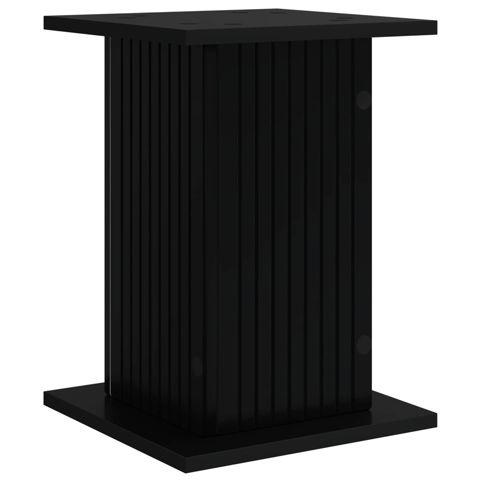 Stalak za biljke 2 pcs Crna 30,5 x 30 x 43 cm Konstruirano drvo