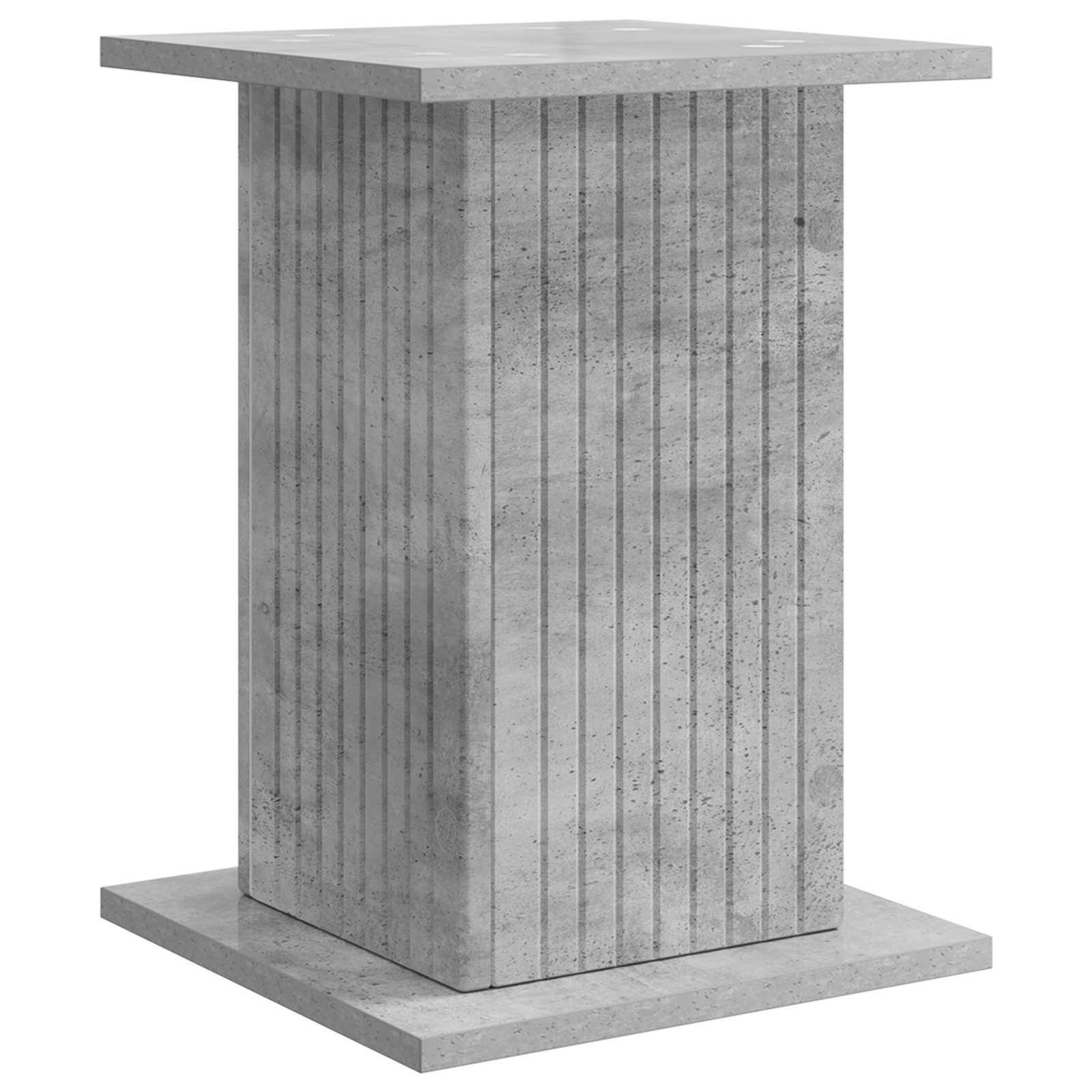 Stalak za biljke 2 pcs Betonska siva 30,5 x 30 x 43 cm