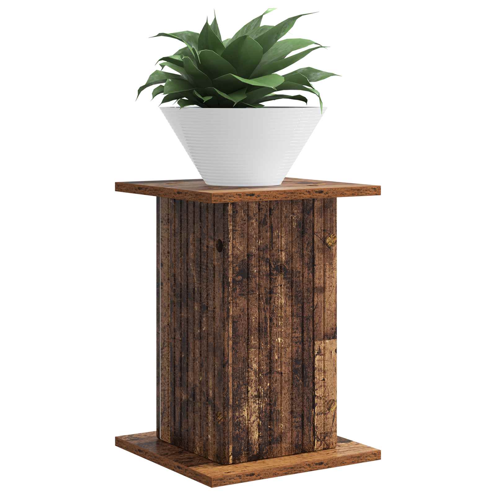 Stalak za biljke 2 pcs Staro drvo 30,5 x 30 x 43 cm