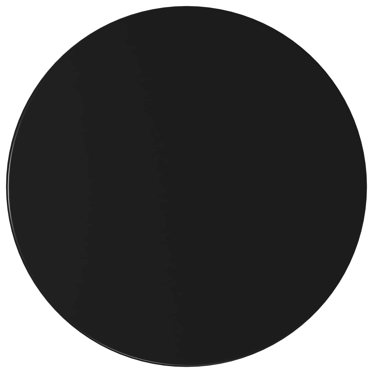 Pomoćni ormarić Crna Ø40 x 50 cm Konstrukcijsko drvo