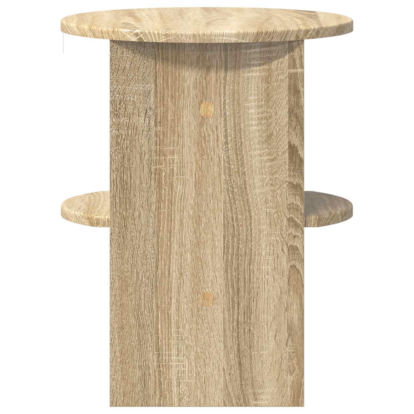Pomoćni ormarić 2 pcs Sonoma hrast Ø40 x 50 cm