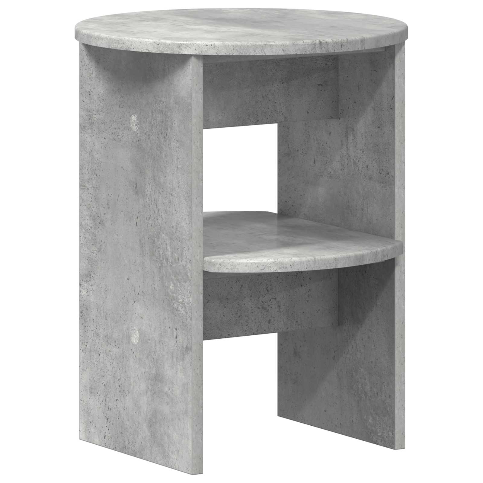 Pomoćni ormarić 2 pcs Betonsko Siva Ø40 x 50 cm