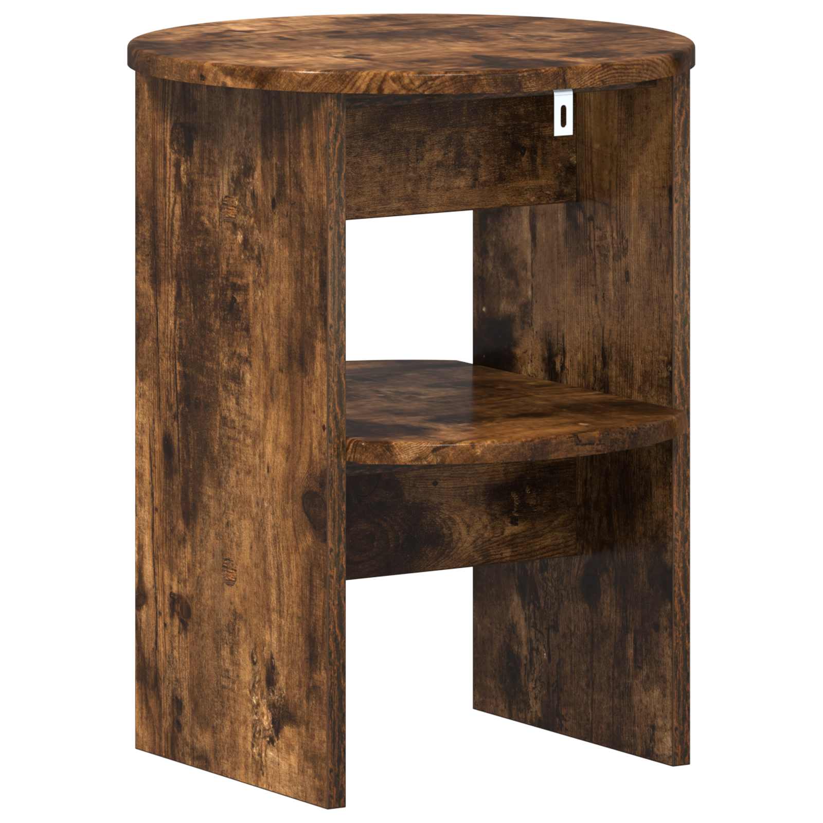 Pomoćni ormarić 2 pcs Dimljeni Hrast Ø40 x 50 cm