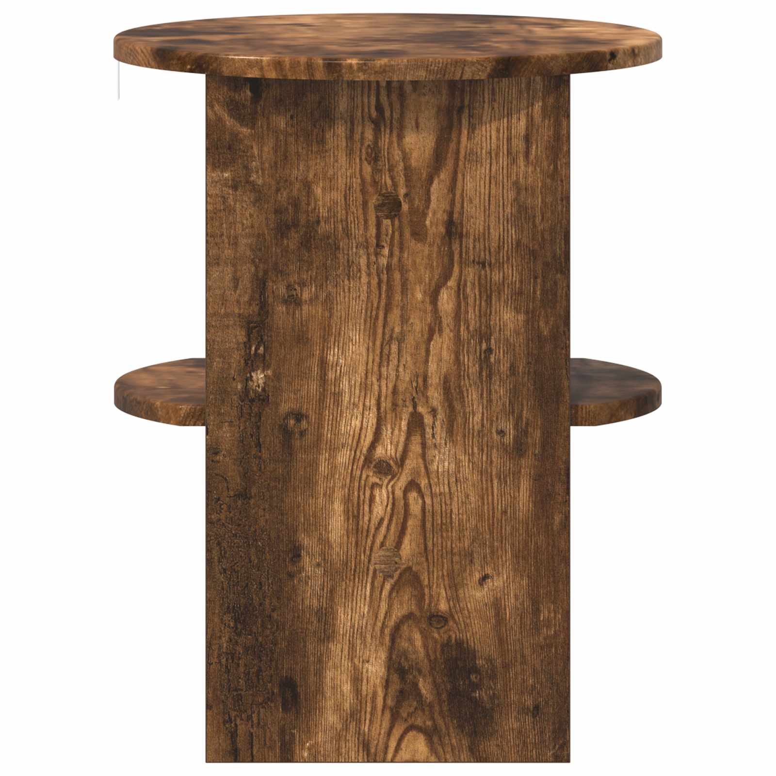 Pomoćni ormarić 2 pcs Dimljeni Hrast Ø40 x 50 cm