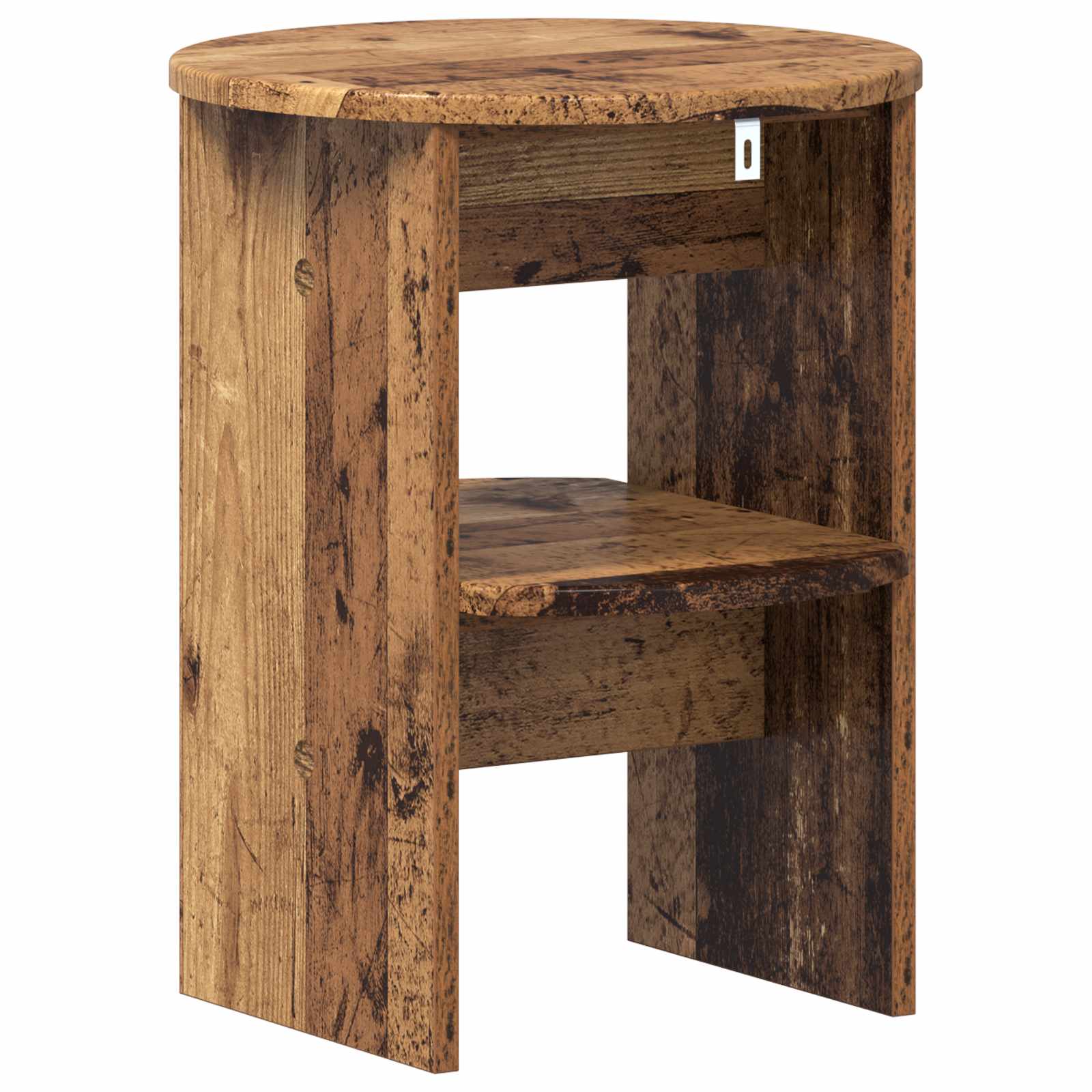 Pomoćni ormarić 2 pcs Staro drvo Ø40 x 50 cm