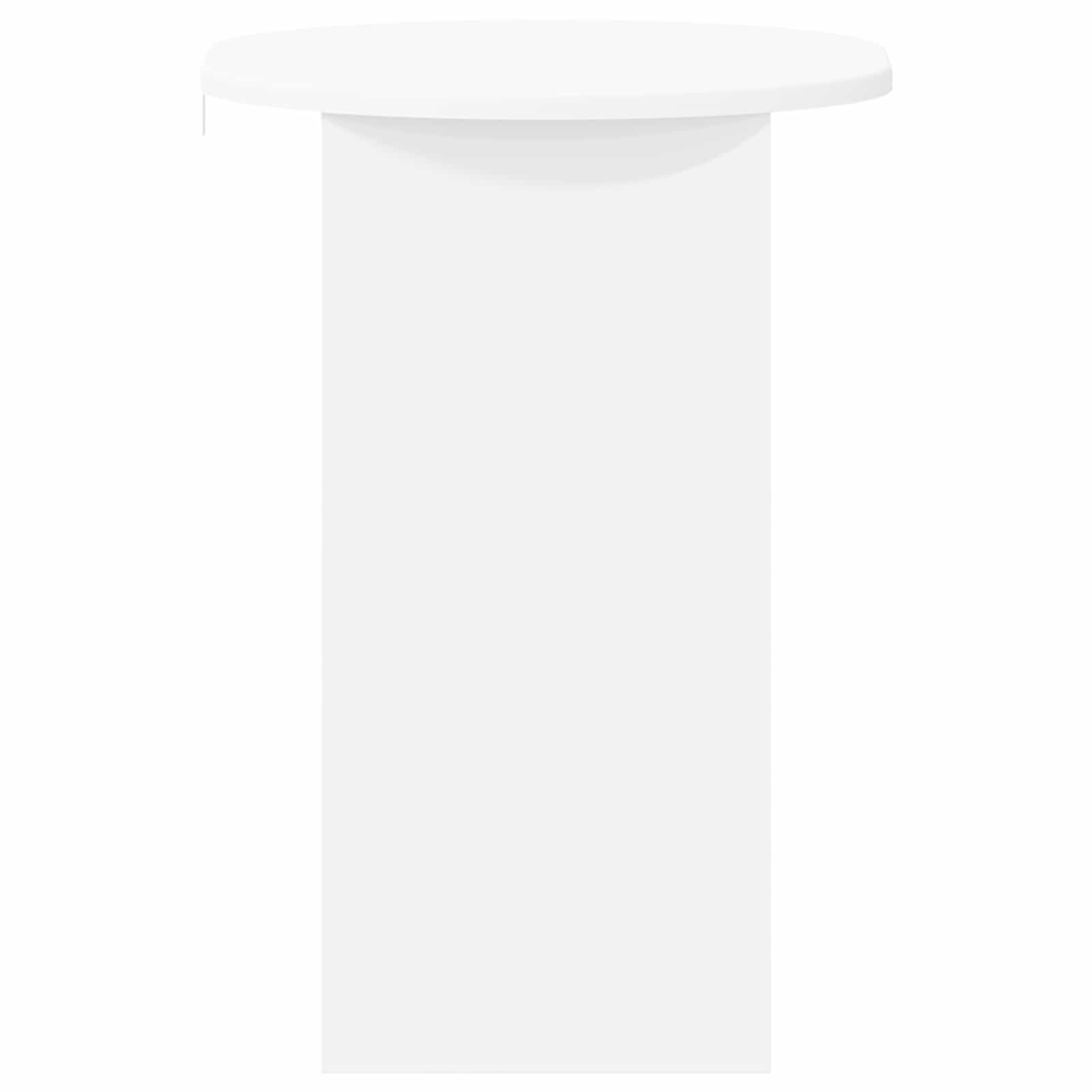 Bocni stol Bijela 50 x 39,5 x 55 cm Konstruirano drvo