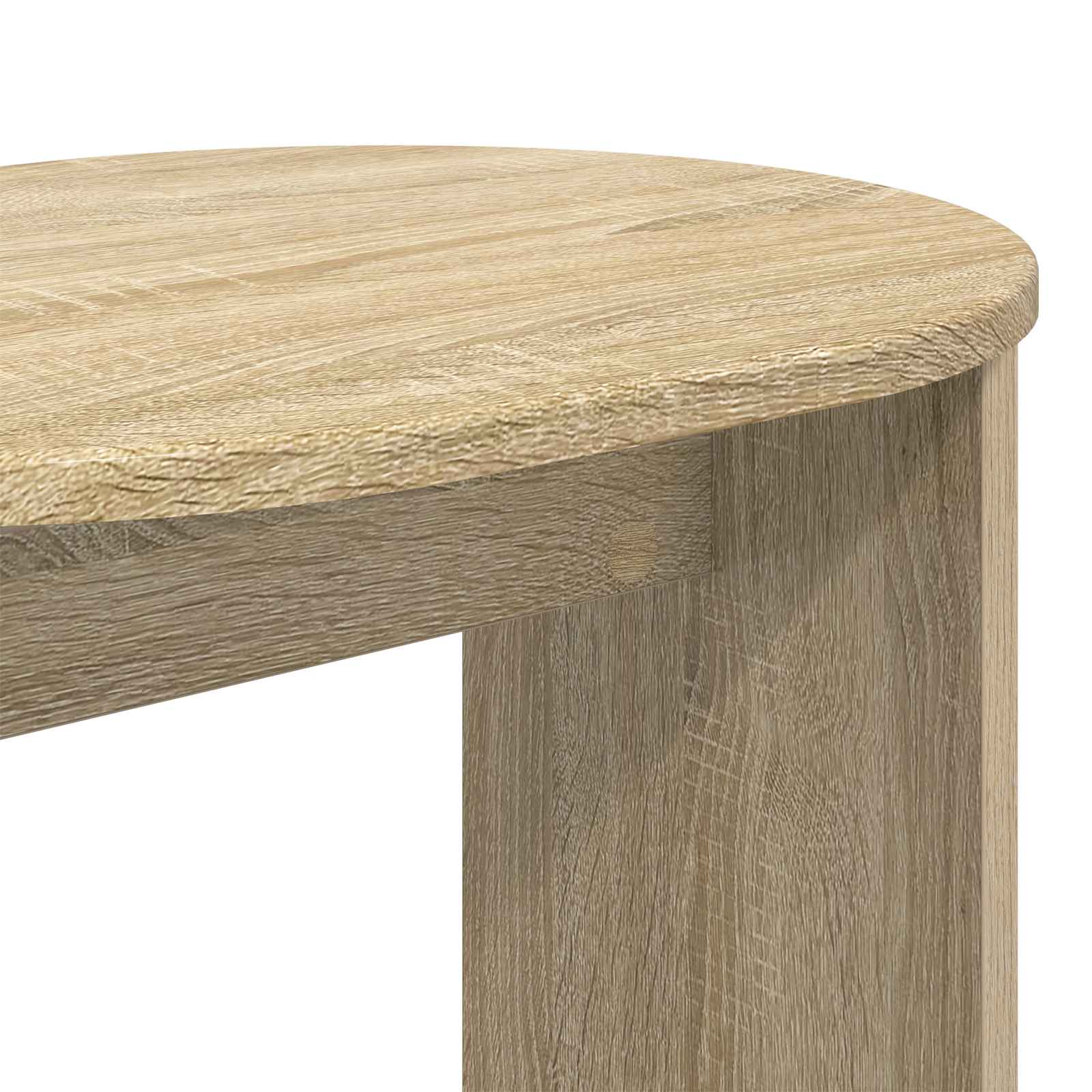 Bocni stol Hrast sonoma 50 x 39,5 x 55 cm Konstruirano drvo