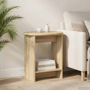Bocni stol Hrast sonoma 50 x 39,5 x 55 cm Konstruirano drvo