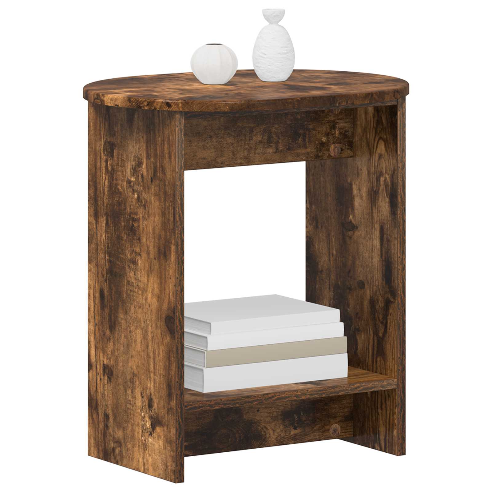 Bocni stol Dimljeni hrast 50 x 39,5 x 55 cm Konstruirano drvo