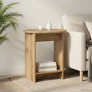 Bocni stol Hrast artisan 50 x 39,5 x 55 cm Konstruirano drvo