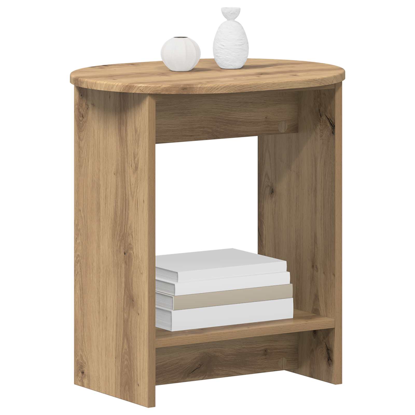 Bocni stol Hrast artisan 50 x 39,5 x 55 cm Konstruirano drvo
