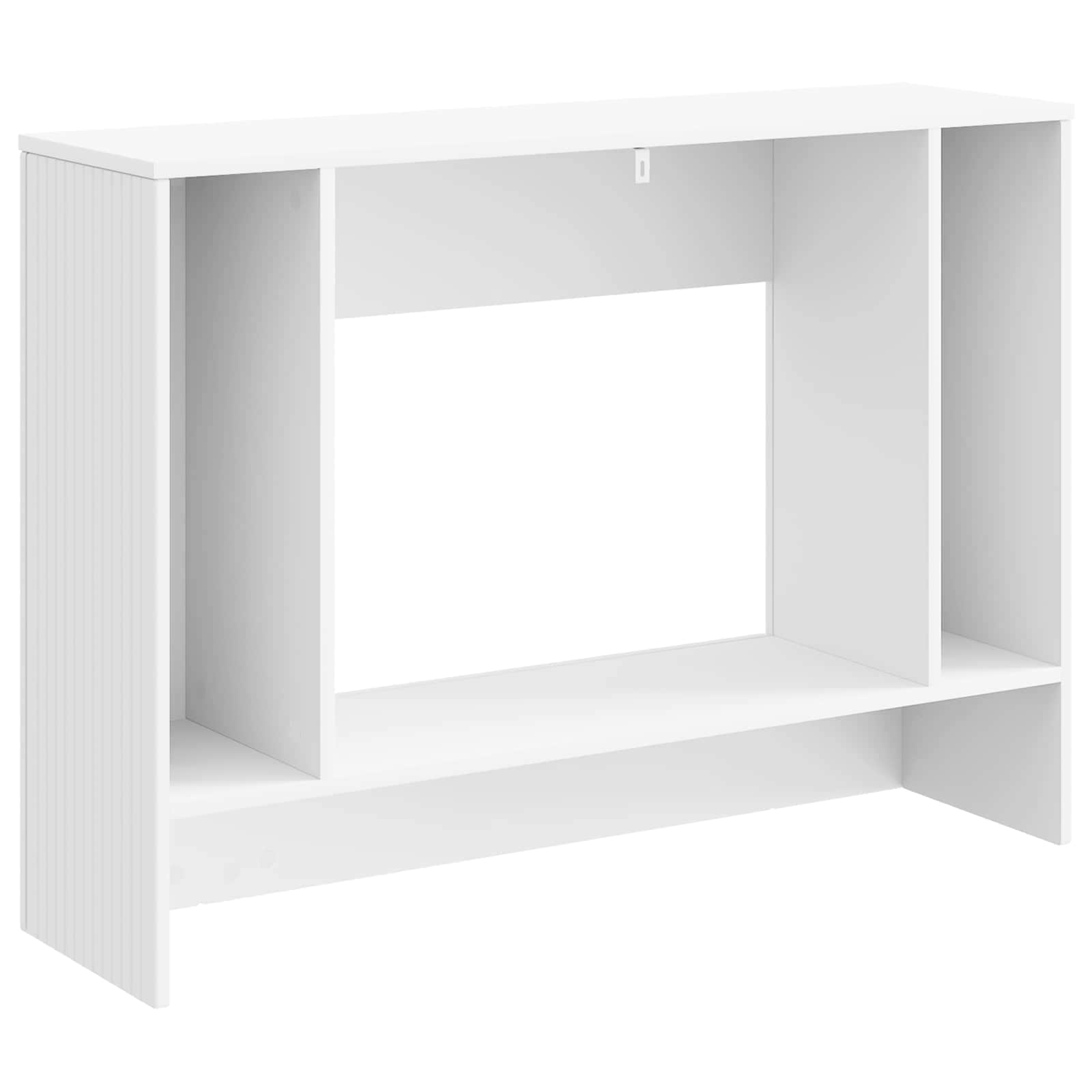 Konzolna stolica Bijeli 101 x 29 x 74 cm Konstrukcijsko drvo