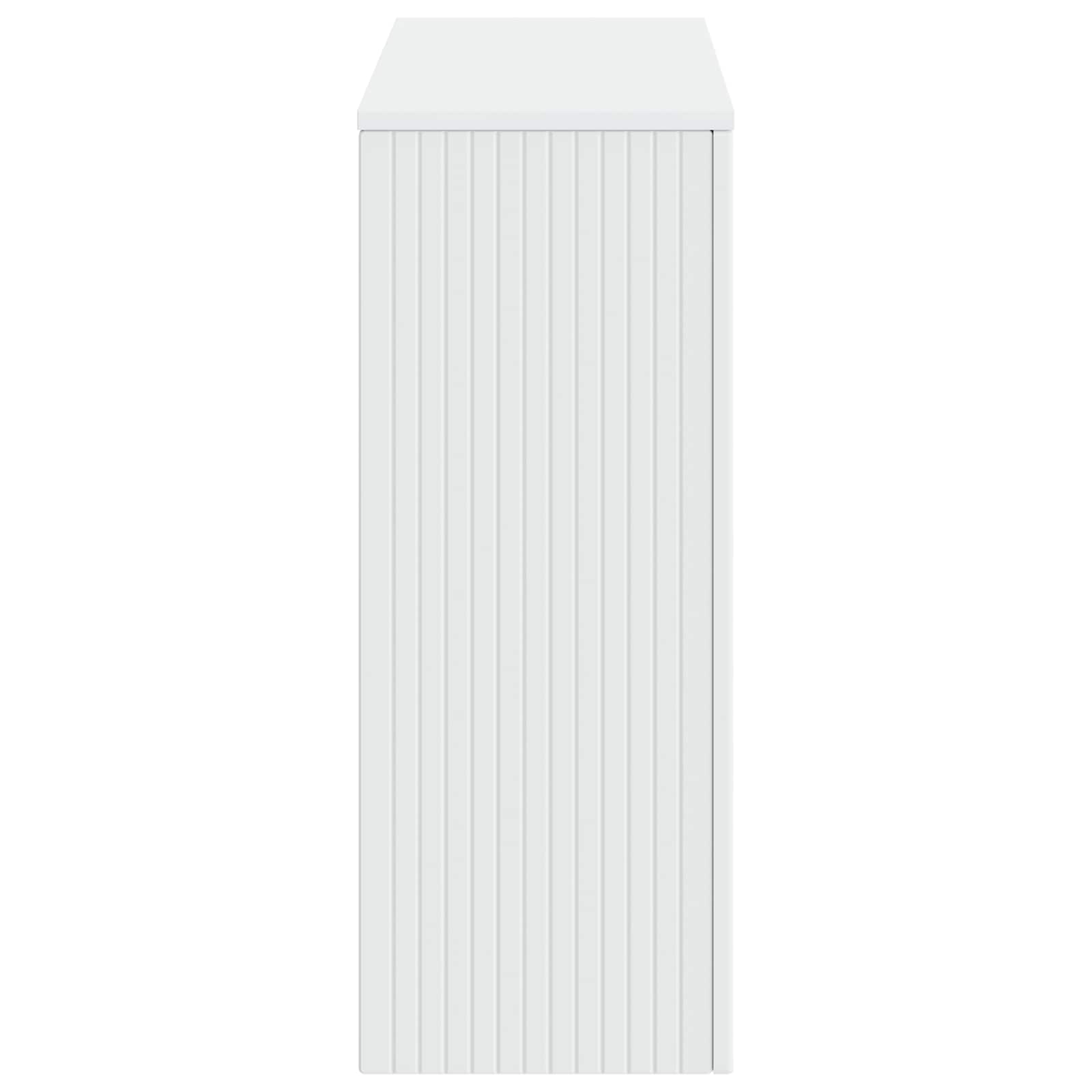 Konzolna stolica Bijeli 101 x 29 x 74 cm Konstrukcijsko drvo