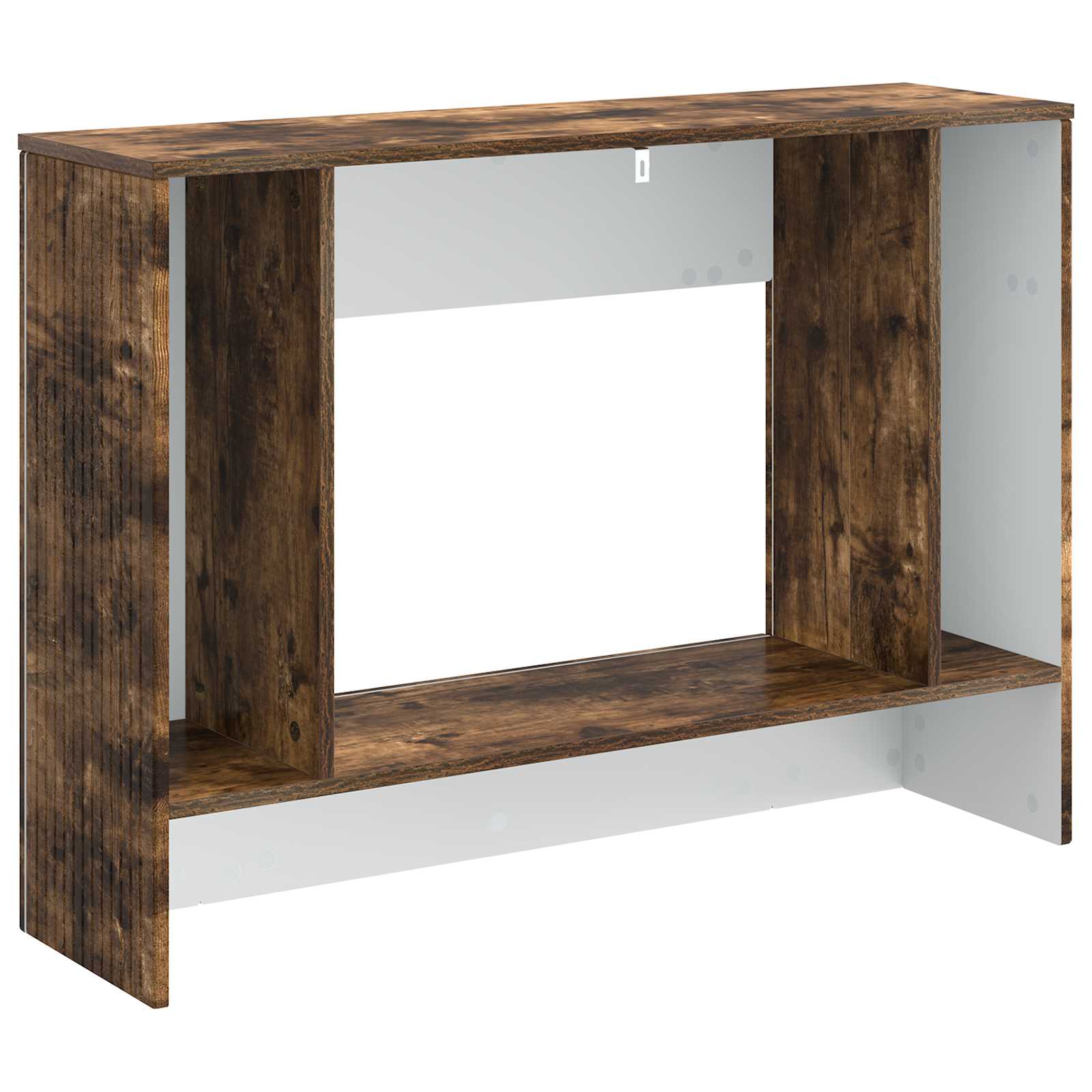 Konzolna stolica Prugasti Dimljeni Hrast 101 x 29 x 74 cm