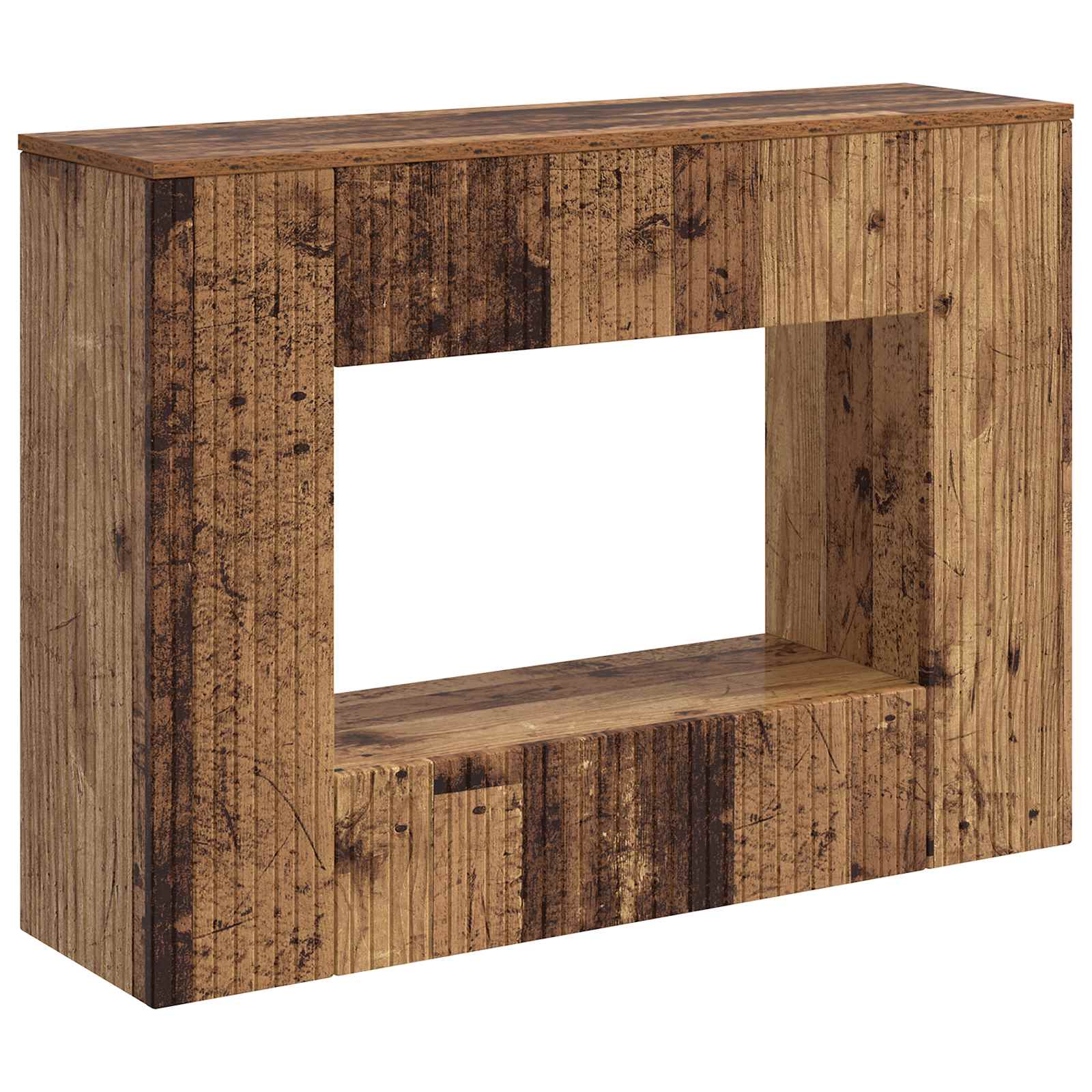 Konzolna stolica Prugasti Staro drvo 101 x 29 x 74 cm