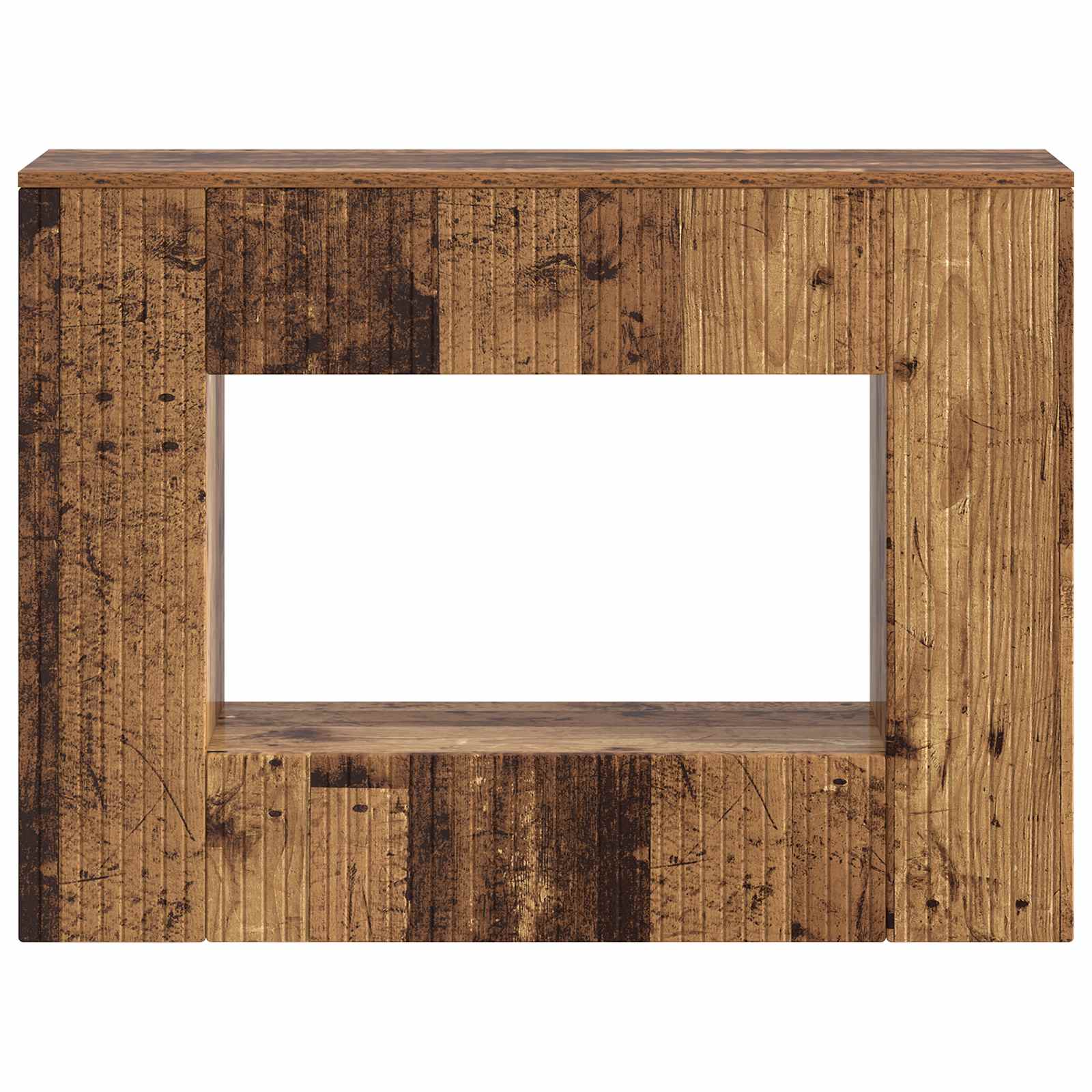 Konzolna stolica Prugasti Staro drvo 101 x 29 x 74 cm