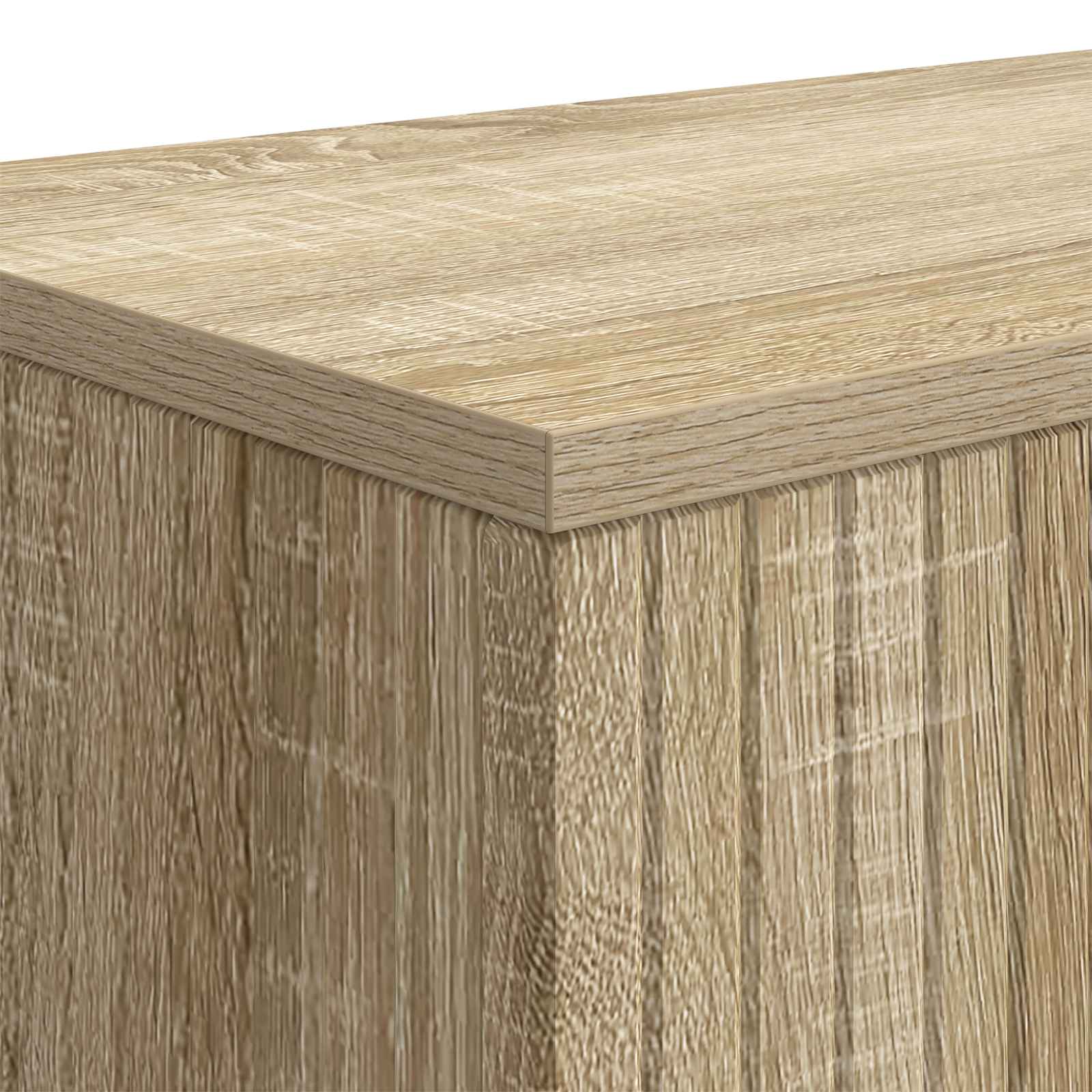 Konzolna stolica Prugasti Sonoma hrast 155 x 29 x 74 cm
