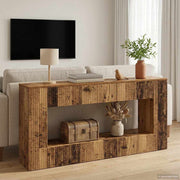 Konzolna stolica Prugasti Staro drvo 155 x 29 x 74 cm