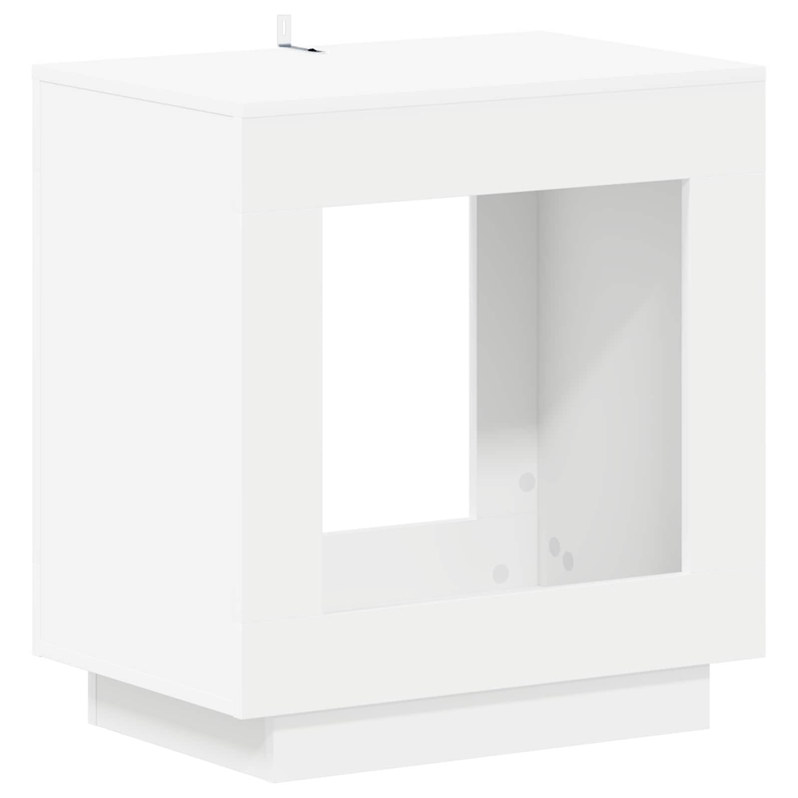 Bocni stol Bijela 60 x 40 x 65 cm Konstruirano drvo