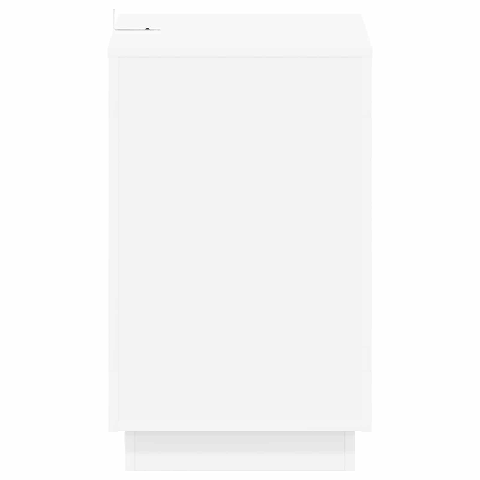 Bocni stol Bijela 60 x 40 x 65 cm Konstruirano drvo