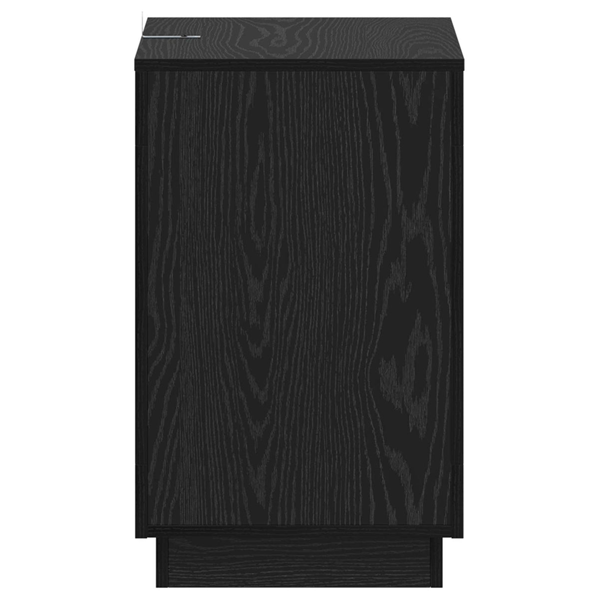 Bocni stol Crni hrast 60 x 40 x 65 cm Konstruirano drvo