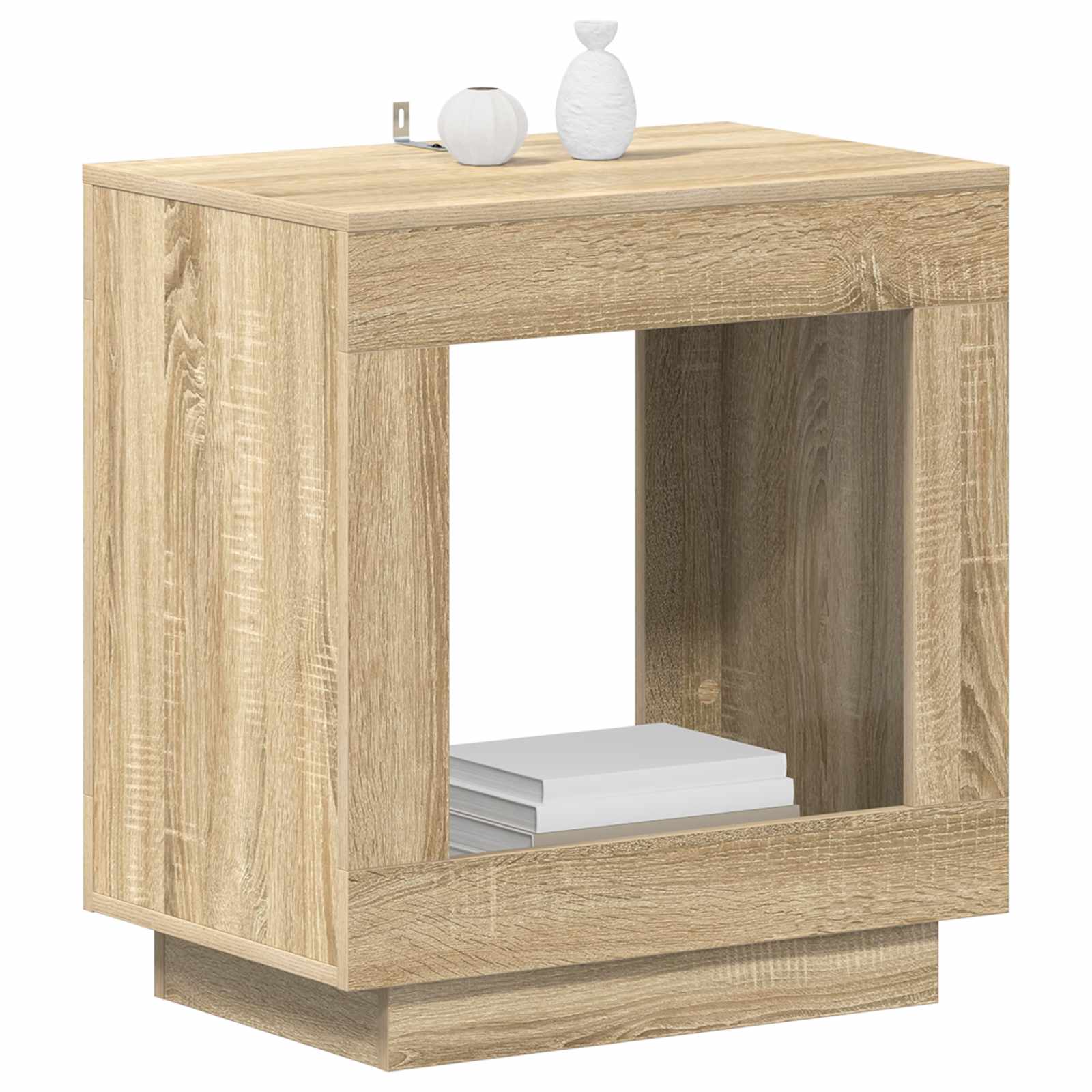 Bocni stol Hrast sonoma 60 x 40 x 65 cm Konstruirano drvo