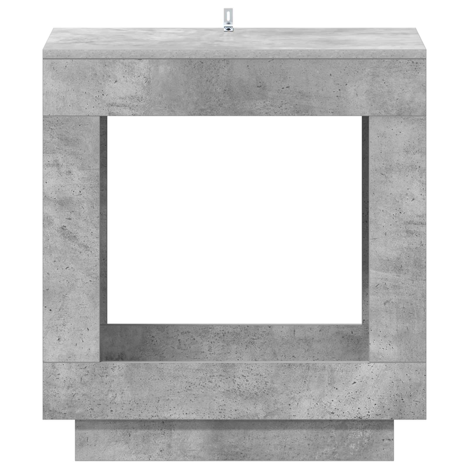 Bocni stol Betonska siva 60 x 40 x 65 cm Konstruirano drvo
