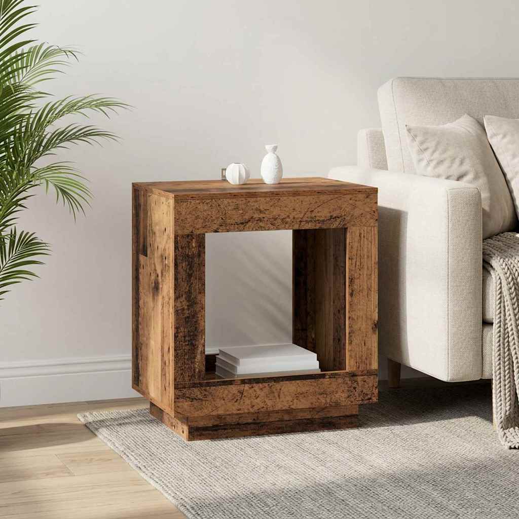 Bocni stol Staro drvo 60 x 40 x 65 cm Konstruirano drvo