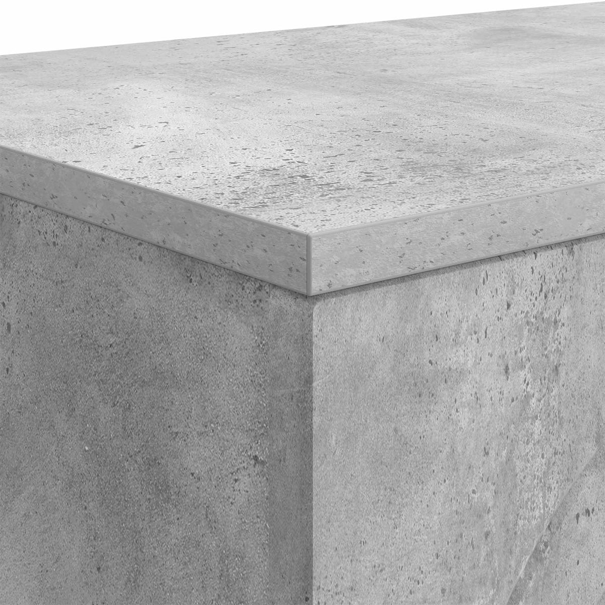 Kava Stol Betonska siva 102 x 35 x 75 cm Konstruirano drvo