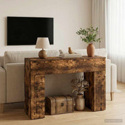 Kava Stol Dimljeni hrast 102 x 35 x 75 cm Konstruirano drvo