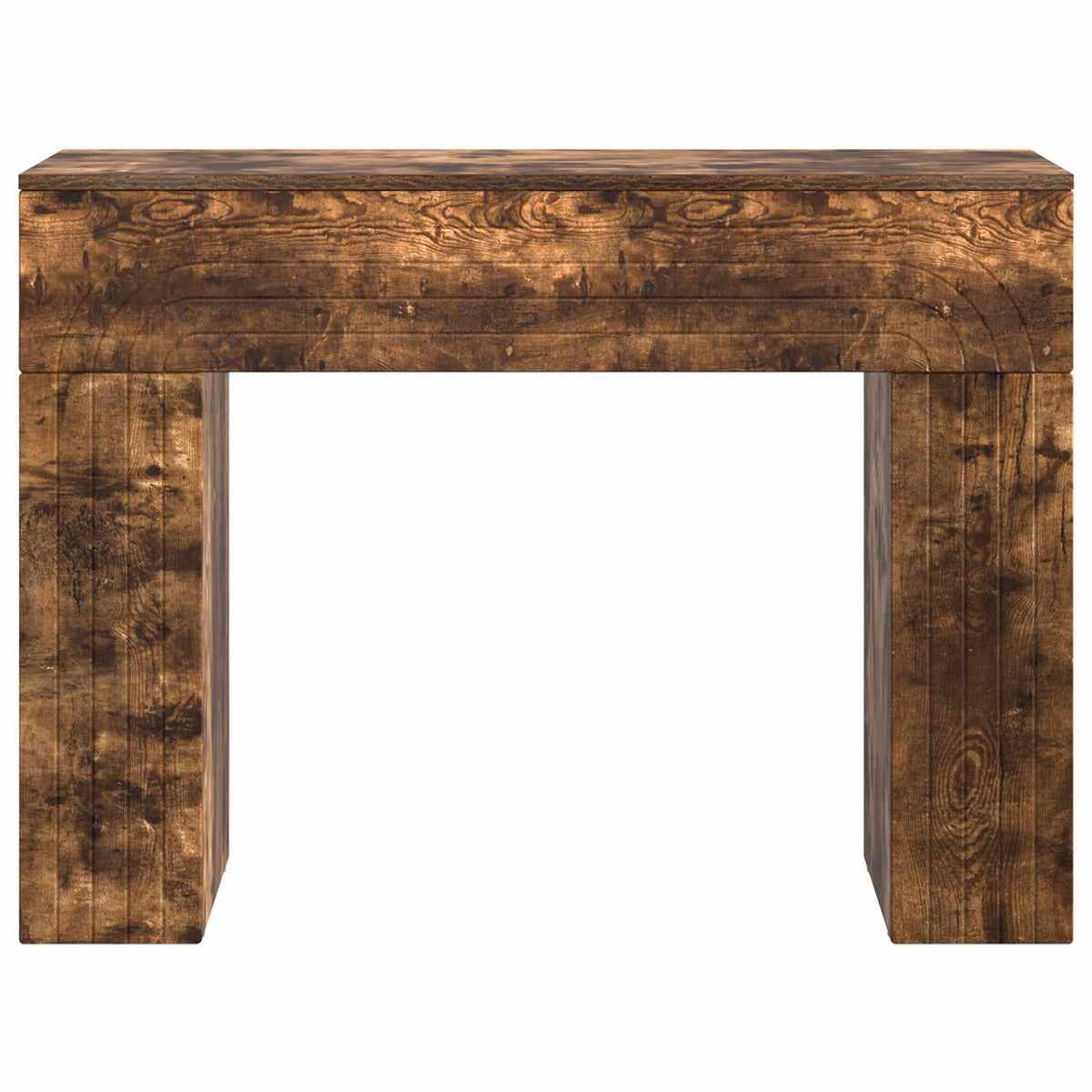 Kava Stol Dimljeni hrast 102 x 35 x 75 cm Konstruirano drvo