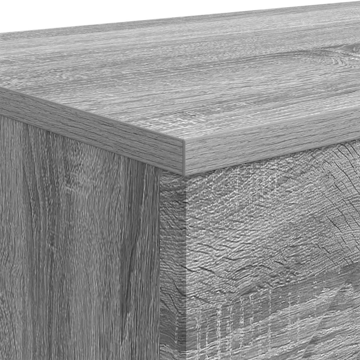 Kava Stol Siva sonoma 102 x 35 x 75 cm Konstruirano drvo