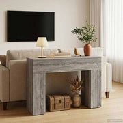 Kava Stol Siva sonoma 102 x 35 x 75 cm Konstruirano drvo