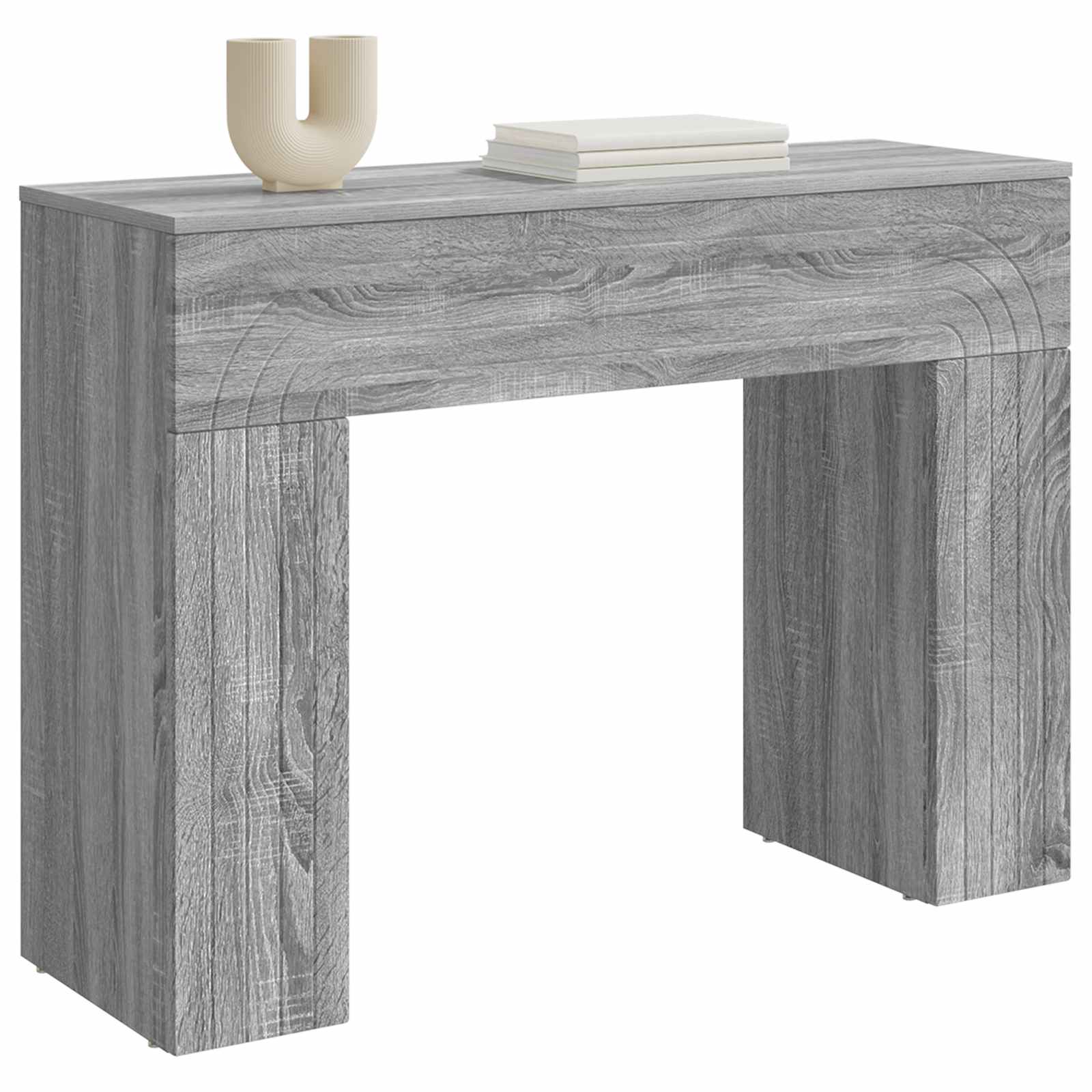 Kava Stol Siva sonoma 102 x 35 x 75 cm Konstruirano drvo