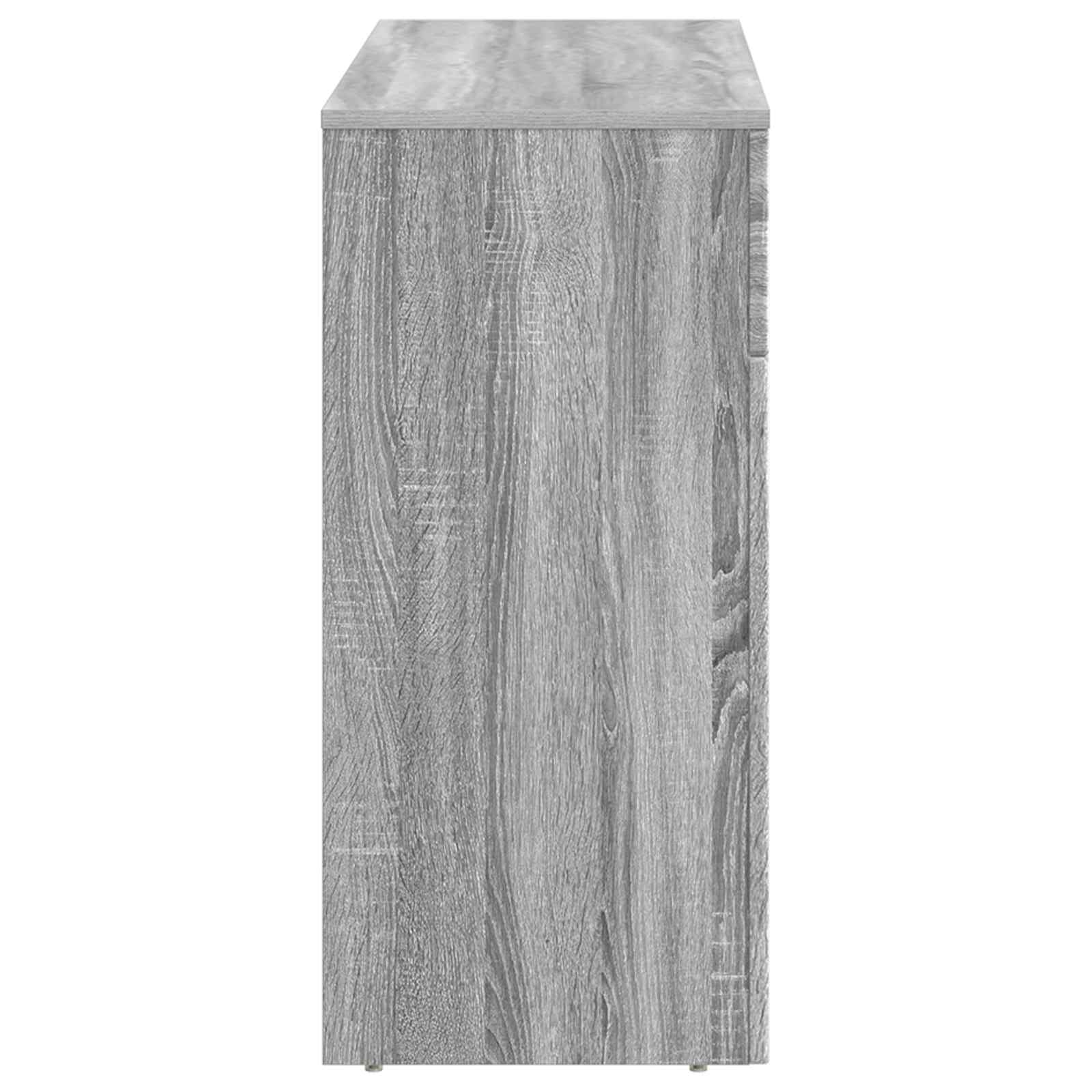 Kava Stol Siva sonoma 102 x 35 x 75 cm Konstruirano drvo