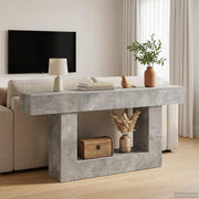 Betonsko Siva 160 x 30 x 74 cm
