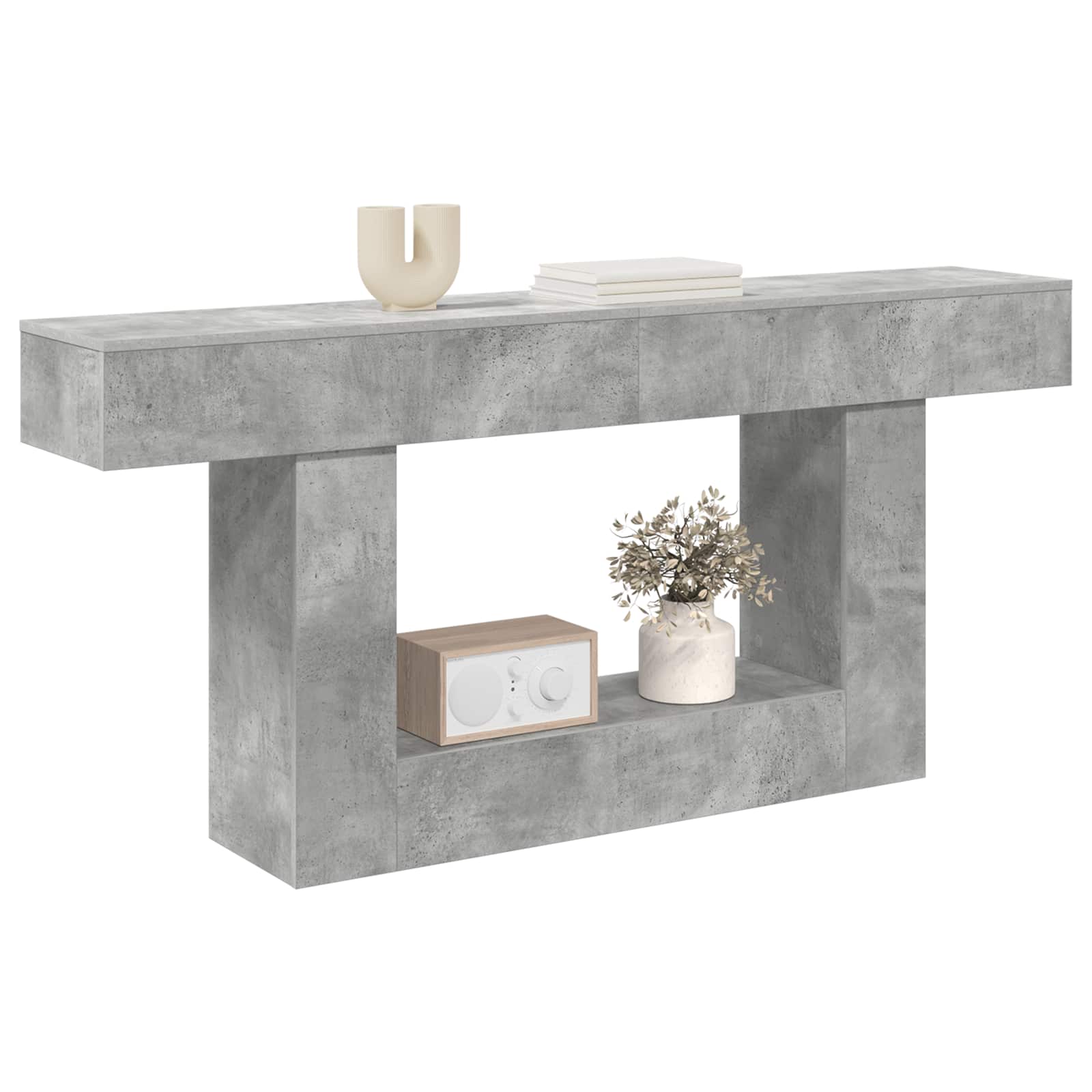 Betonsko Siva 160 x 30 x 74 cm