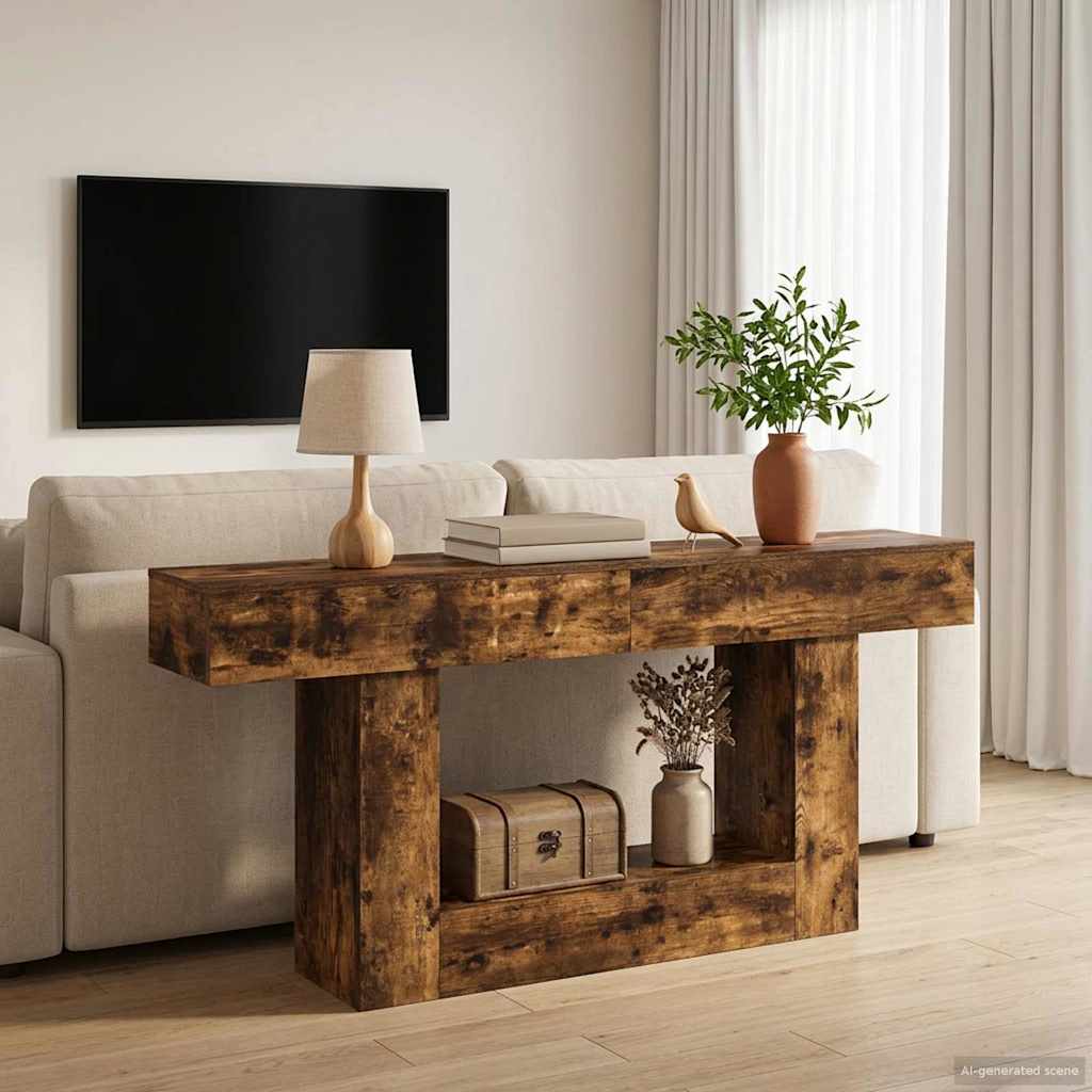 Dimljeni Hrast 160 x 30 x 74 cm