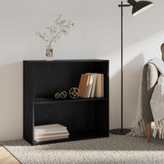 Polica Crni hrast 80 x 30 x 76,5 cm Konstruirano drvo