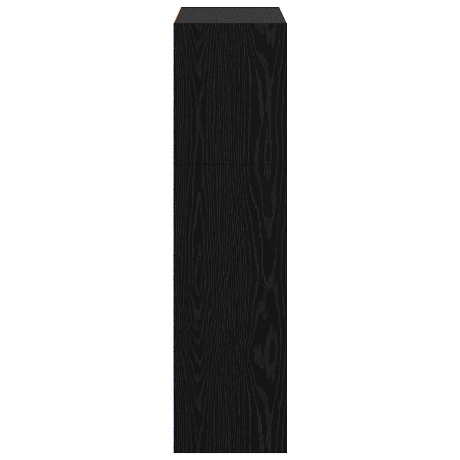Polica Crni hrast 80 x 30 x 114 cm Konstruirano drvo