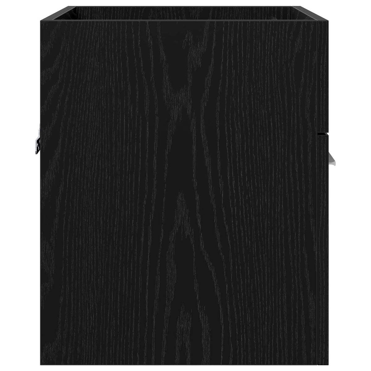 Ormarić za umivaonik s pohranom Crni hrast 41 x 38,5 x 46 cm