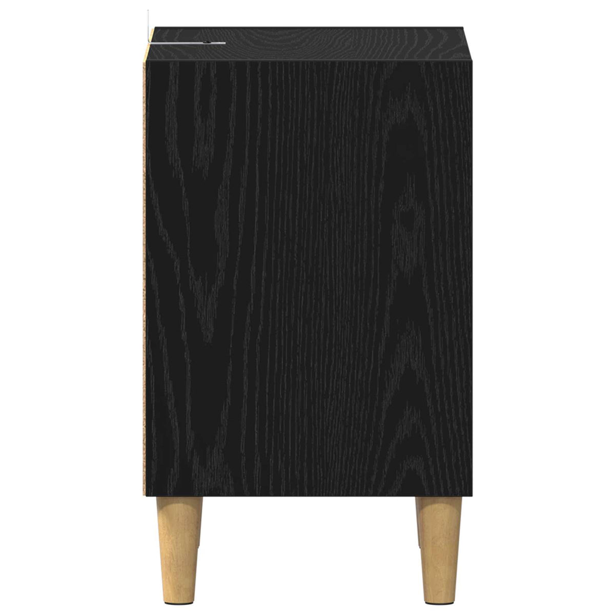 Ormarić za krevet Crni hrast 40 x 30 x 50 cm Konstruirano drvo