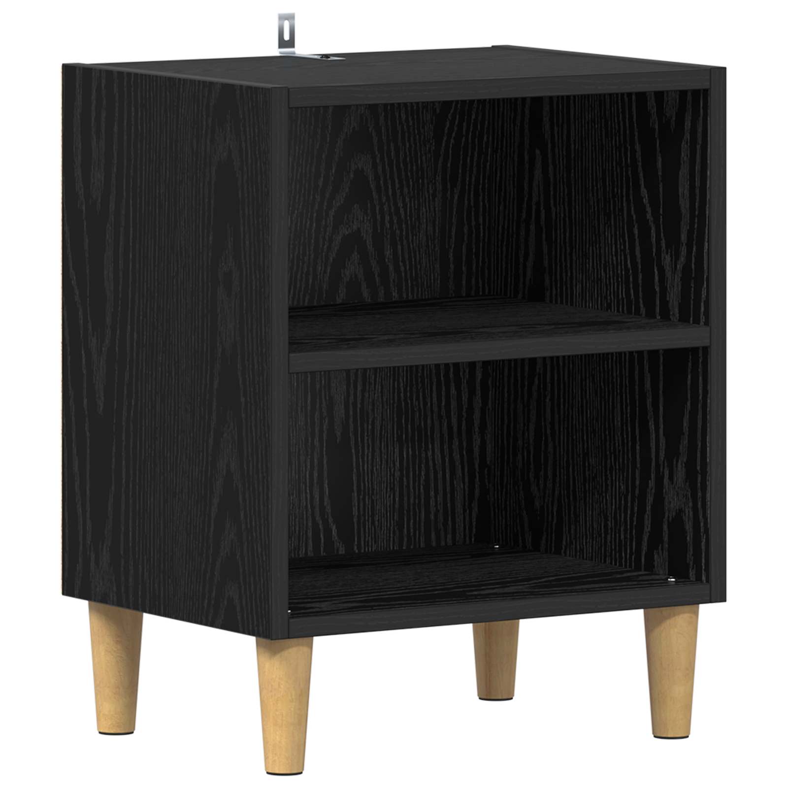 Ormarić za krevet 2 pcs Crni hrast 40 x 30 x 50 cm