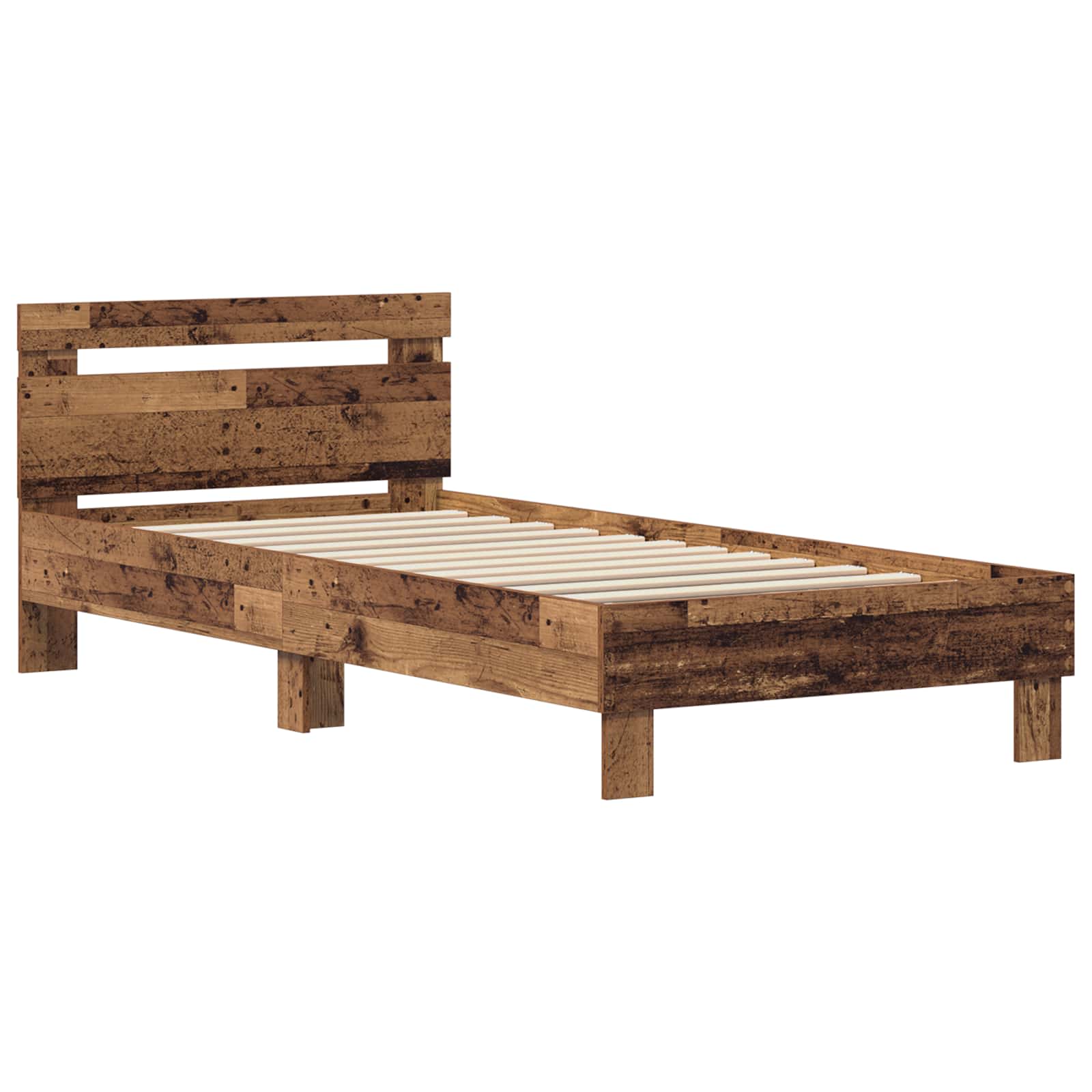 Krevetna konstrukcija Staro drvo 75 x 190 cm Konstruirano drvo