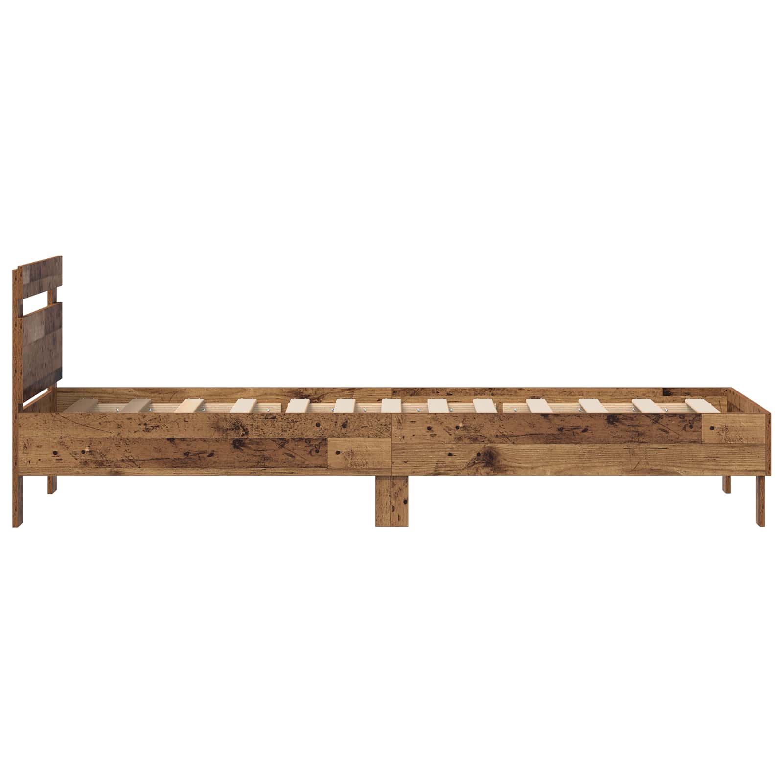 Krevetna konstrukcija Staro drvo 75 x 190 cm Konstruirano drvo