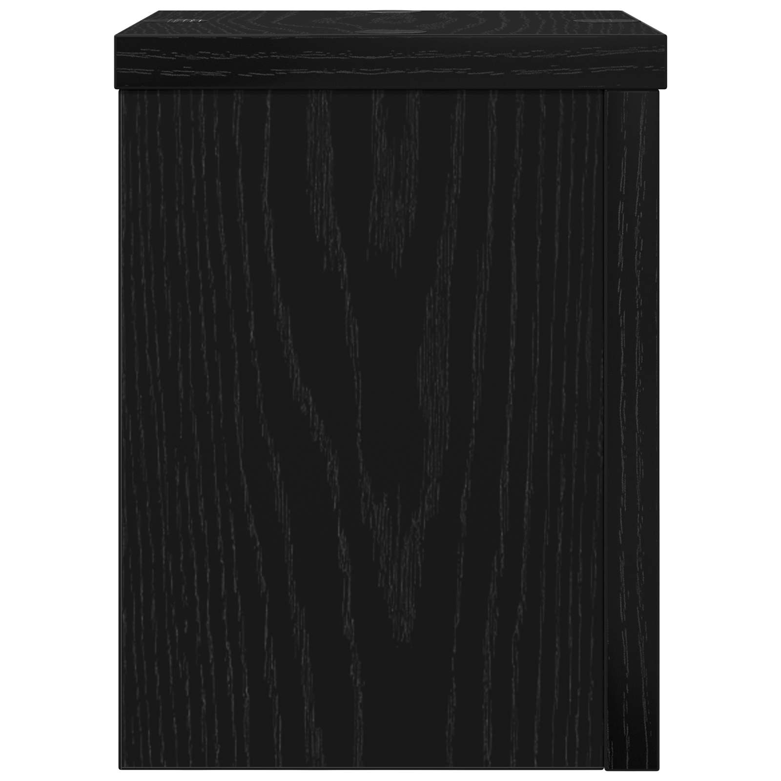 Stalak za biljke 2 pcs Crni hrast 15 x 15 x 20 cm