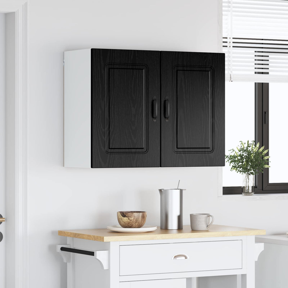 Ploča za perilicu posuđa Kalmar Crni hrast 80 x 31 x 60 cm